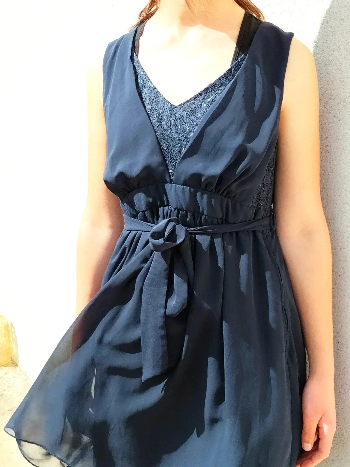 Robe bleu marine